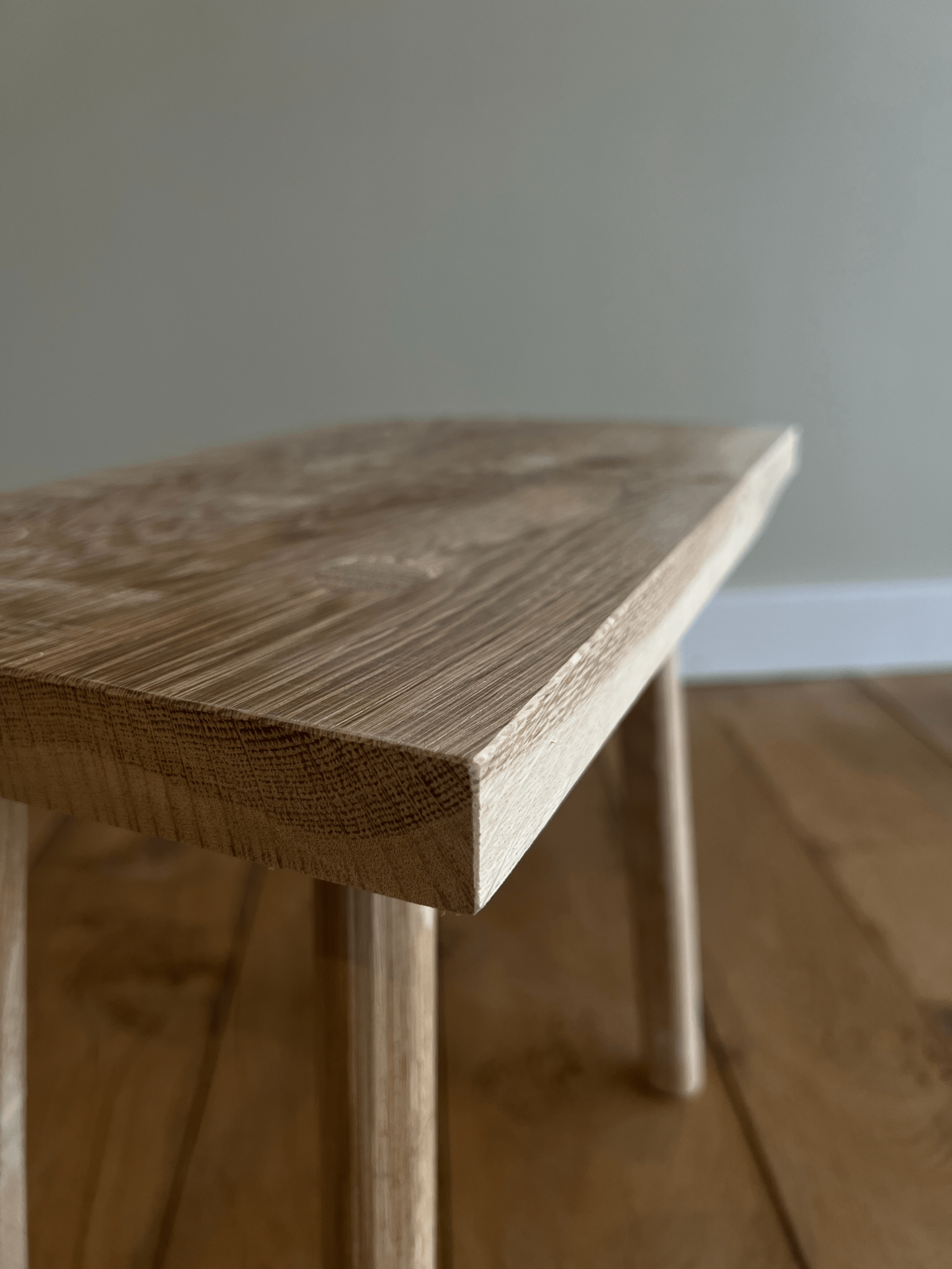 Rustic Oak Stool | Slojd and Benn