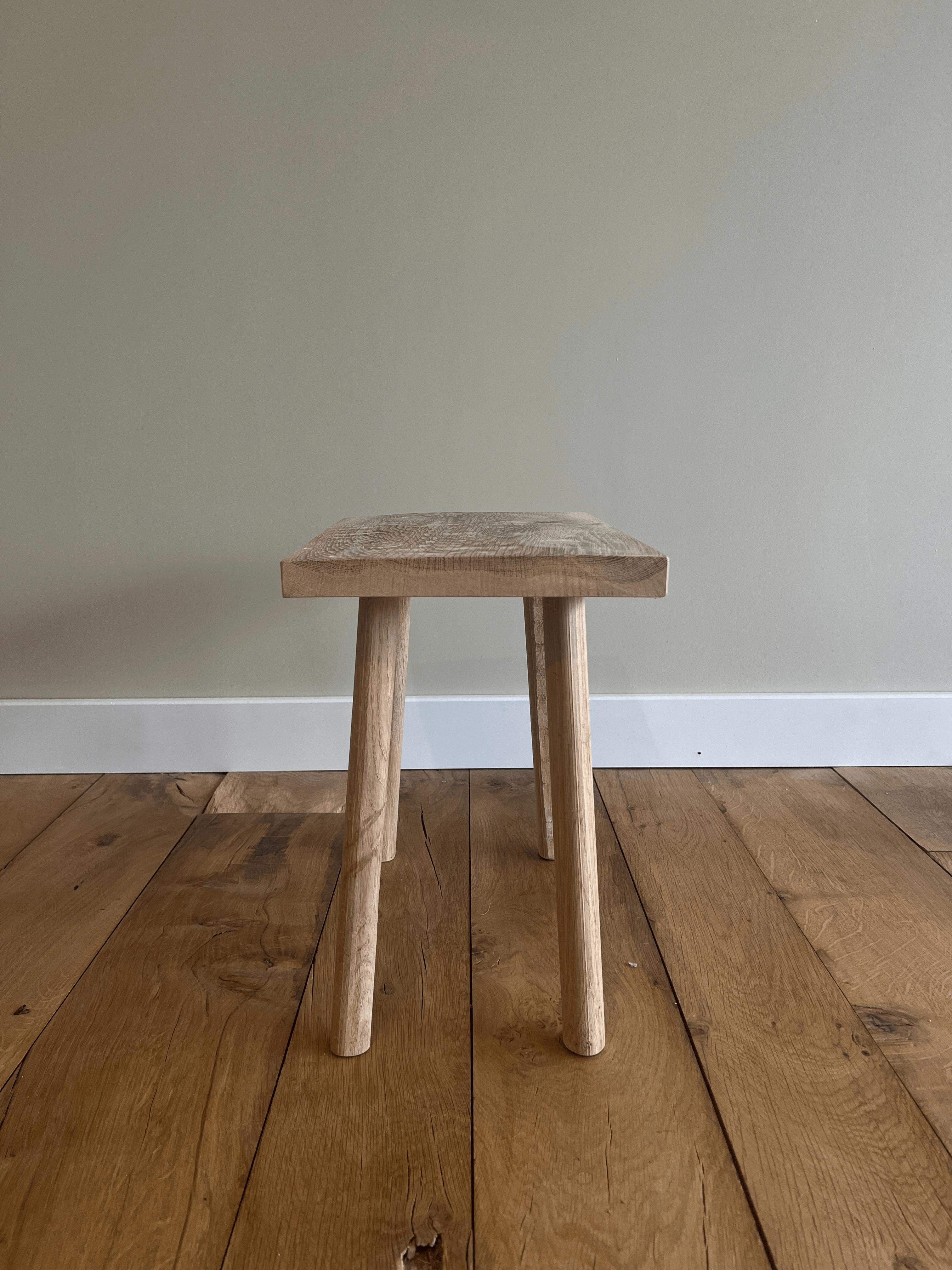 Rustic Oak Stool | Slojd and Benn