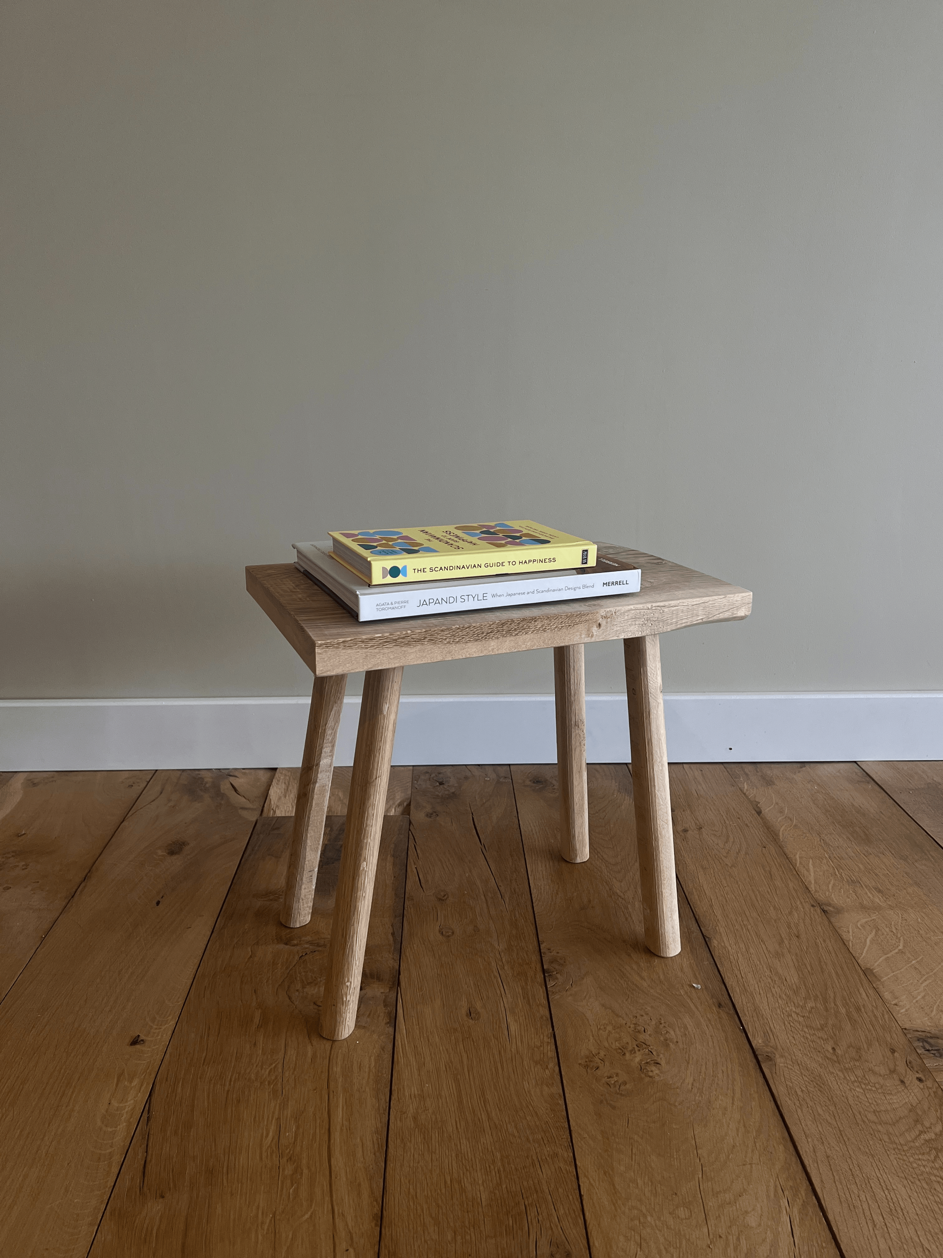 Rustic Oak Stool | Slojd and Benn